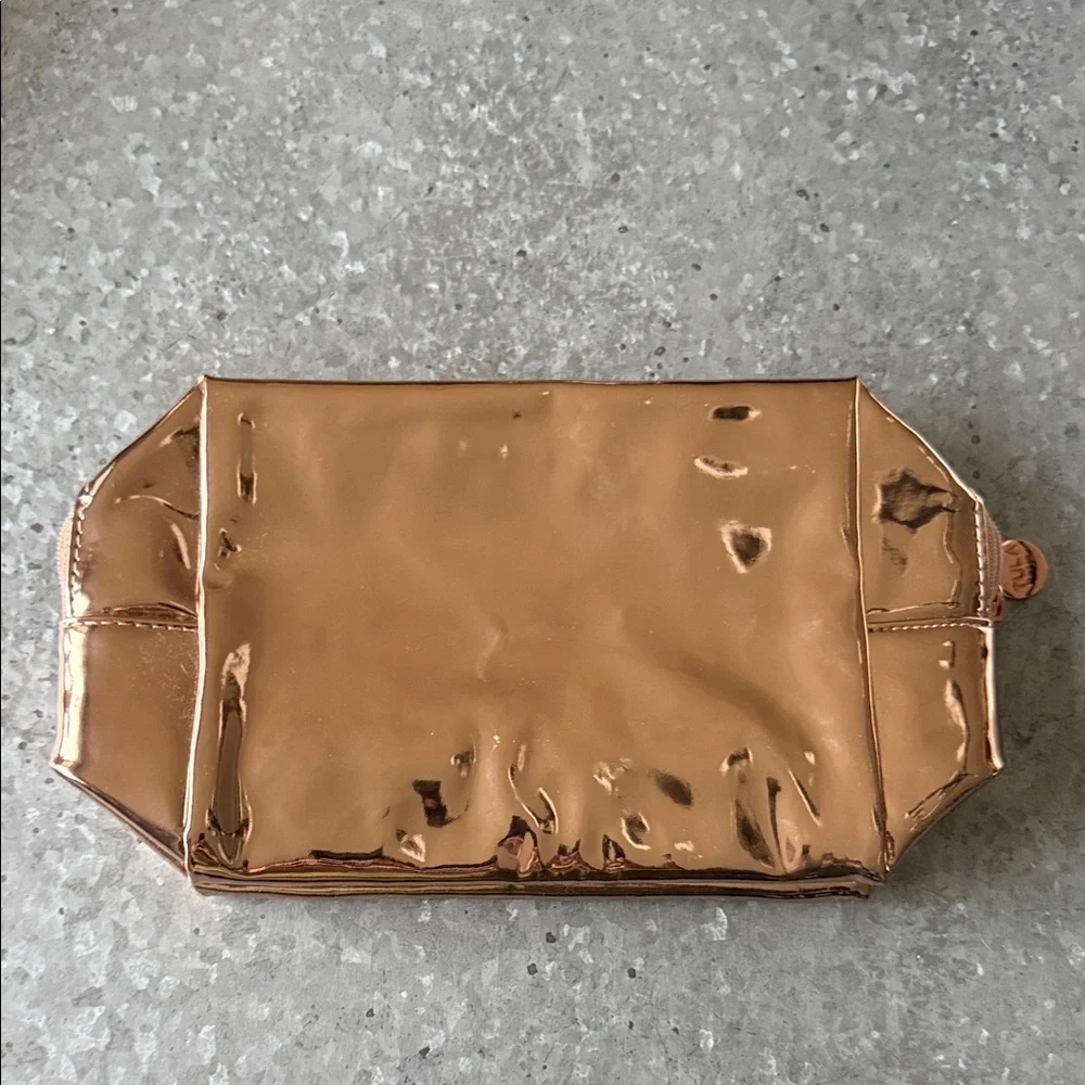 Tula Shiny Copper Cosmetic Bag